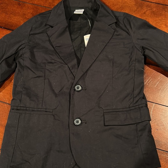 NWT Gymboree 2009 Easter Line Navy Blue 2 Button Blazer Flap Pockets XS - Picture 5 of 14